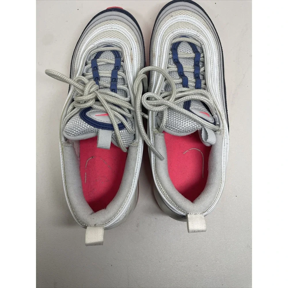 Nike Air Max 97 Pure Platinum Laser Orange Women's 7.5 [921733-015]‎